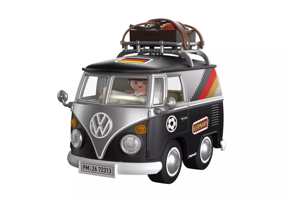 Playmobil 72313 Volkswagen T1 Camper GER Edition ของเล่นบทบาทสมมติ รถของเล่นสะสม รถแคมป์โฟล์คสวาเกน T1 เยอรมนี อิดิชัน - Image 4