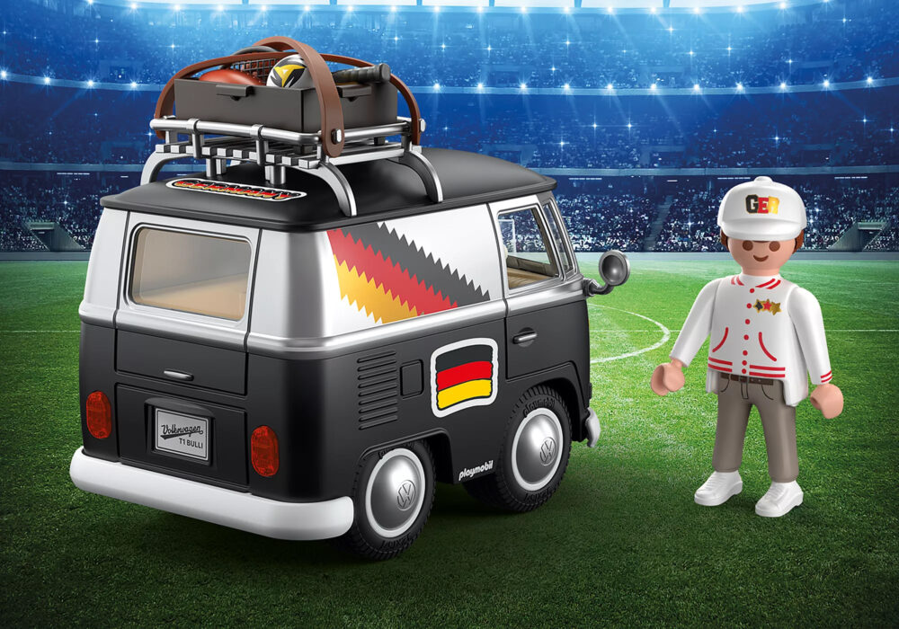 Playmobil 72313 Volkswagen T1 Camper GER Edition ของเล่นบทบาทสมมติ รถของเล่นสะสม รถแคมป์โฟล์คสวาเกน T1 เยอรมนี อิดิชัน - Image 5
